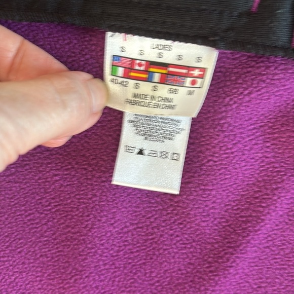 Spyder Spell Out Color Block Soft Shell Full Zip Jacket - Picture 8 of 9